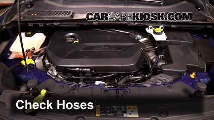 2015 Ford Escape SE 1.6L 4 Cyl. Turbo Hoses Check Hoses